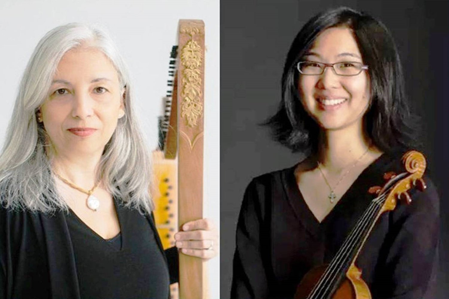 Christa Patton and Dongmyung Ahn of Duo Custos. They will perform with mezzo-soprano Tracy Cowart at Grey Towers on Saturday, June 18.